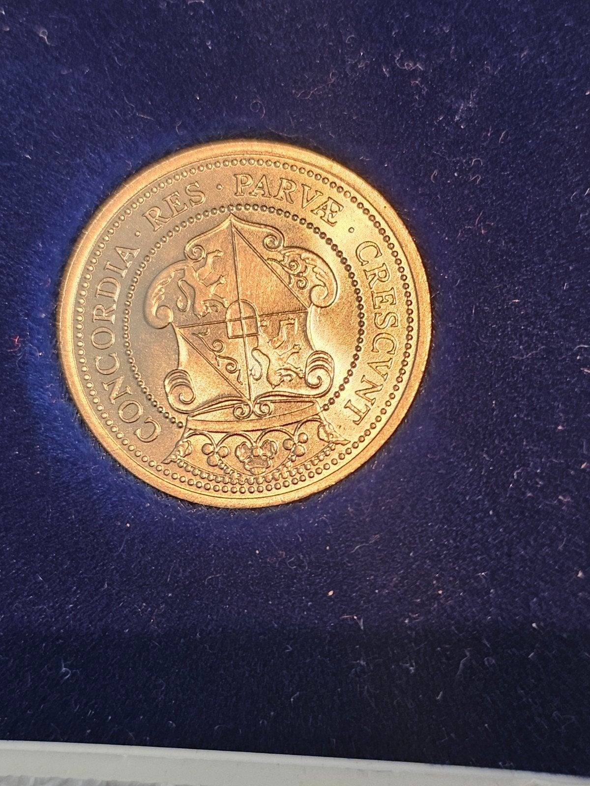 Uniedaalder 1579-1979 inclusief muntdoosje en certificaat, Postzegels en Munten, Ophalen of Verzenden, Vóór koninkrijk, Overige waardes
