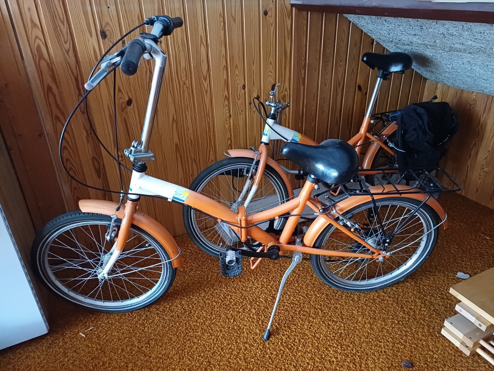 2 vouw-fietsen bieden vanaf € 25.00 per stuk., Ophalen, Gebruikt