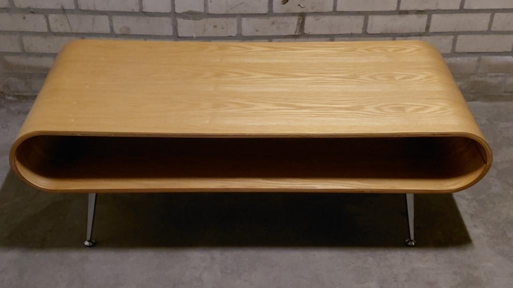 Retro Look Hooper Salontafel, Ophalen, Gebruikt, 100 tot 150 cm, 50 tot 100 cm