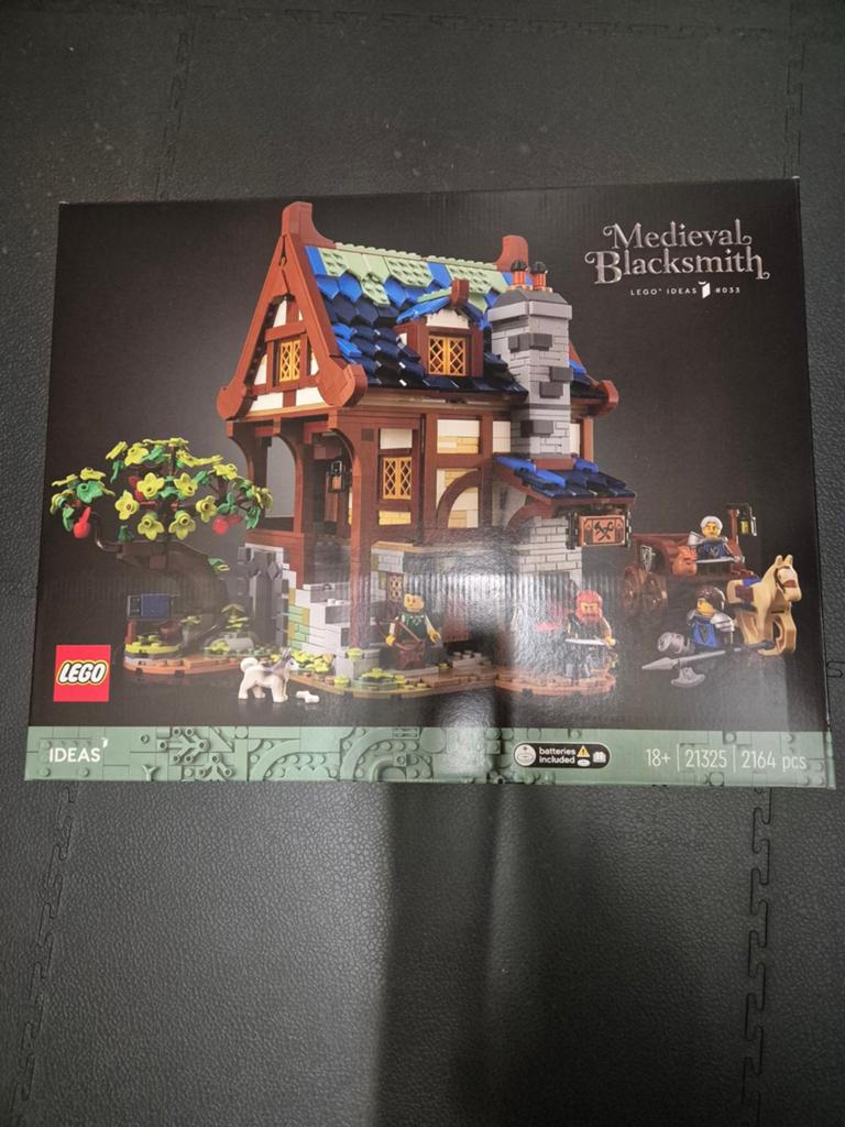 LEGO Ideas 21325 Middeleeuwse Smid - Nieuw in doos, Ophalen, Inclusief minifiguren, Overige thema's, Lego