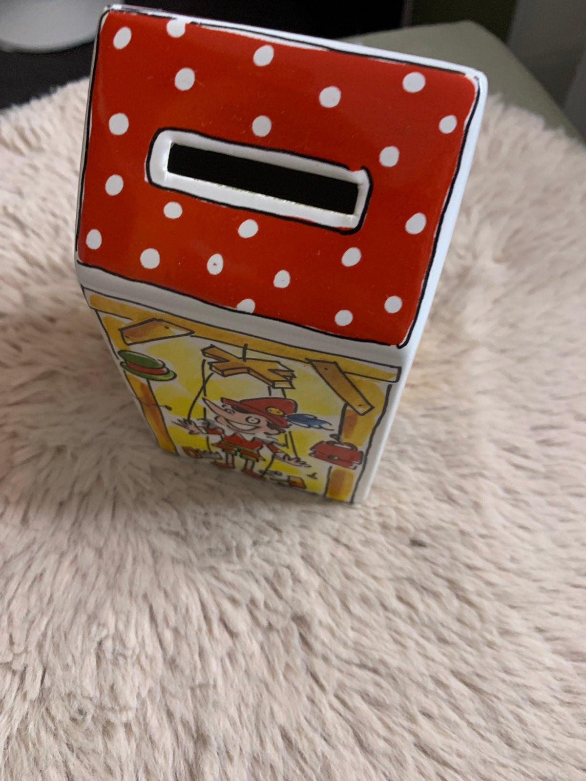 Blond efteling spaarpot, Ophalen of Verzenden, Zo goed als nieuw, Steen, Aardewerk of Keramiek