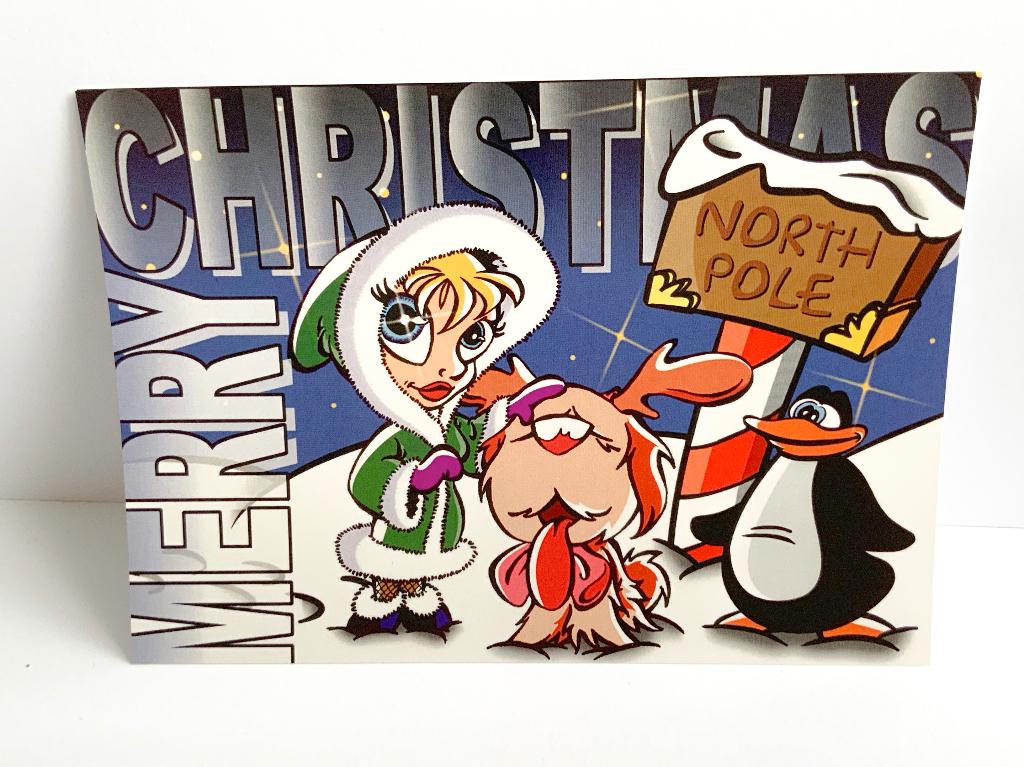 Set kerstkaarten “North Pole”, Diversen, Kerst, Ophalen of Verzenden, Nieuw
