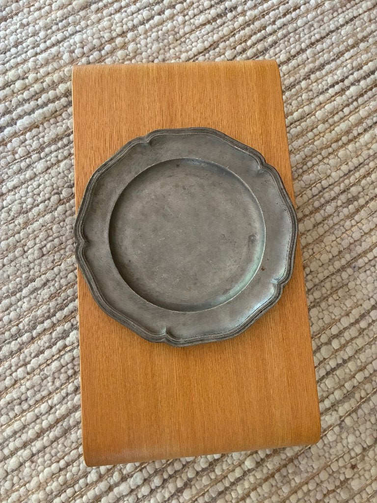 Tinnen bord, Antiek en Kunst, Ophalen of Verzenden