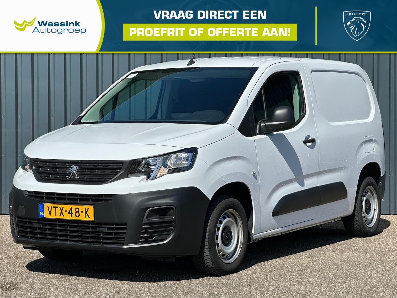 Peugeot Partner 1.5 BlueHDi 100 S&S L1 | Houten Afwerking La, Voorwielaandrijving, 1350 kg, Gebruikt, Euro 6