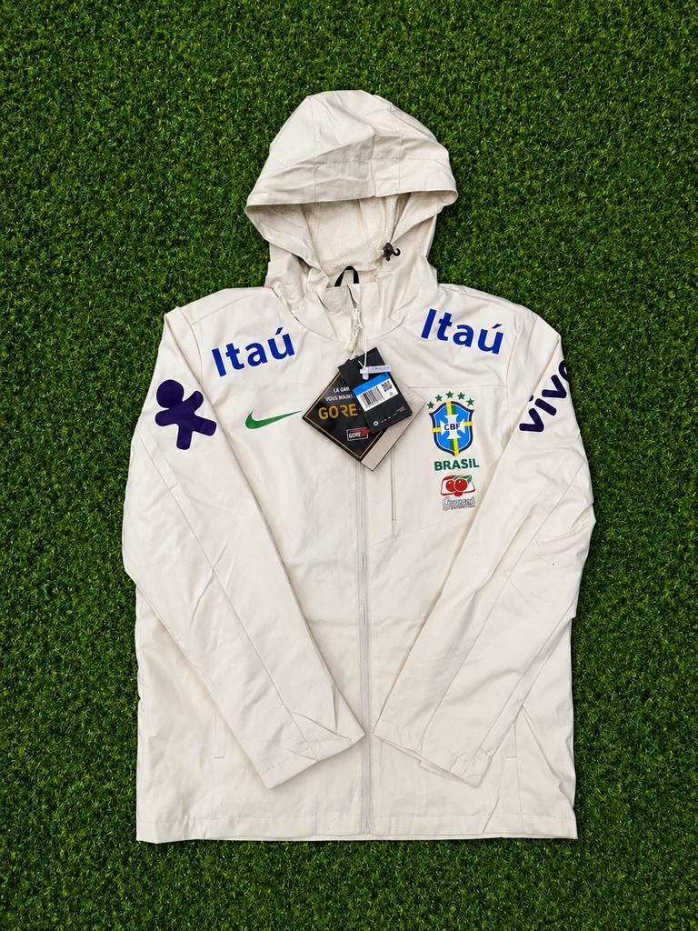 Brazilië Jas Wit, Kleding | Heren, Ophalen of Verzenden, Zo goed als nieuw, Wit