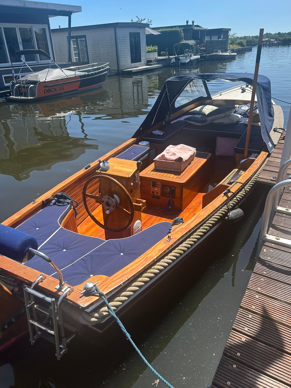 Mooie stalen Ijsselmeer sloep, 7.3 m lang, Watersport en Boten, Sloepen, Gebruikt, Vlet, Bilgepomp, Diesel, Ophalen