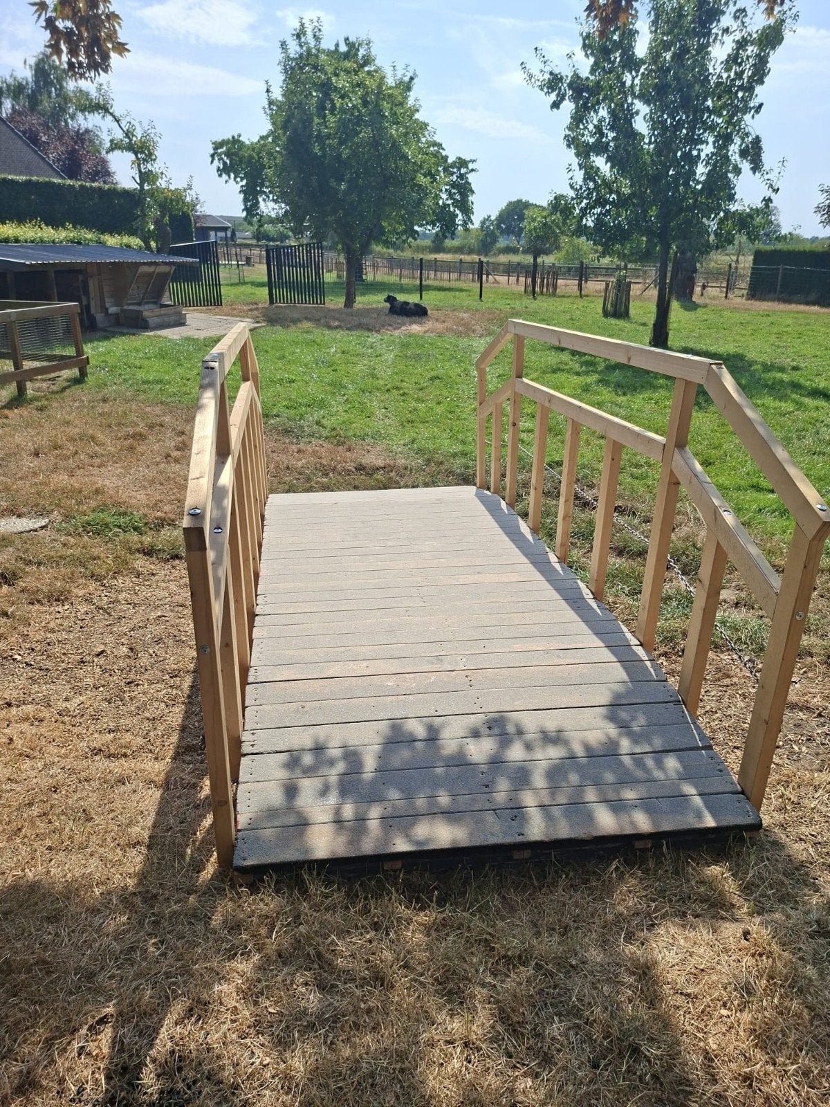Stevige houten brug / hindernis paardensport paard, Ophalen, Nieuw
