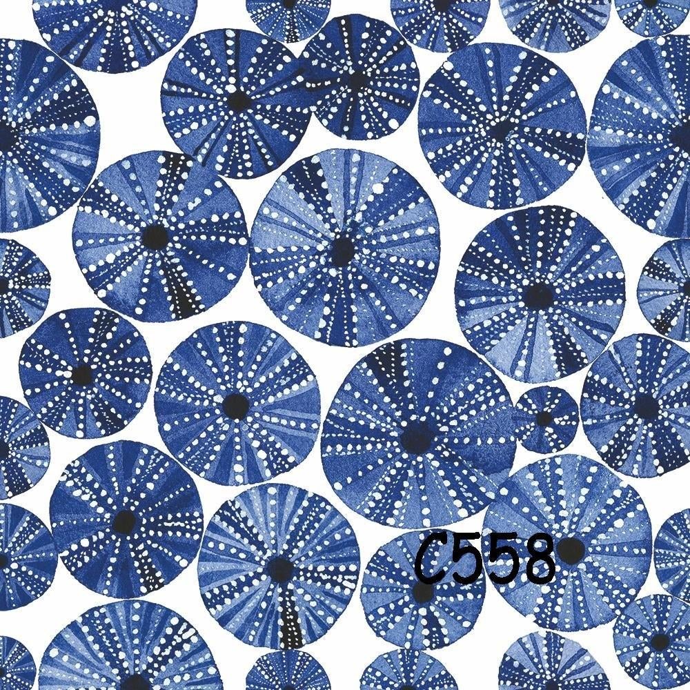Servetten decoupage/bullet journal * zeeëgels blauw C558, Verzenden, Nieuw