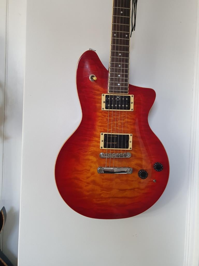 Washburn CT2Q, Muziek en Instrumenten, Snaarinstrumenten | Gitaren | Elektrisch, Gebruikt, Solid body, Overige merken, Ophalen of Verzenden