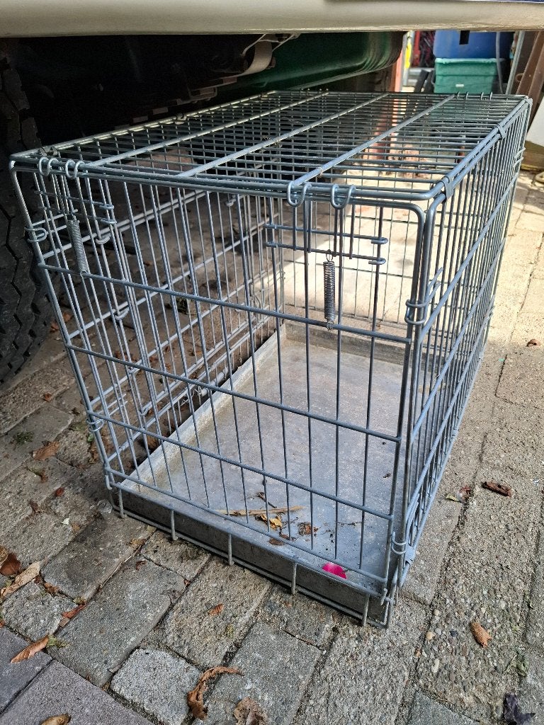 Hondenbench, Dieren en Toebehoren, Ophalen, Zo goed als nieuw