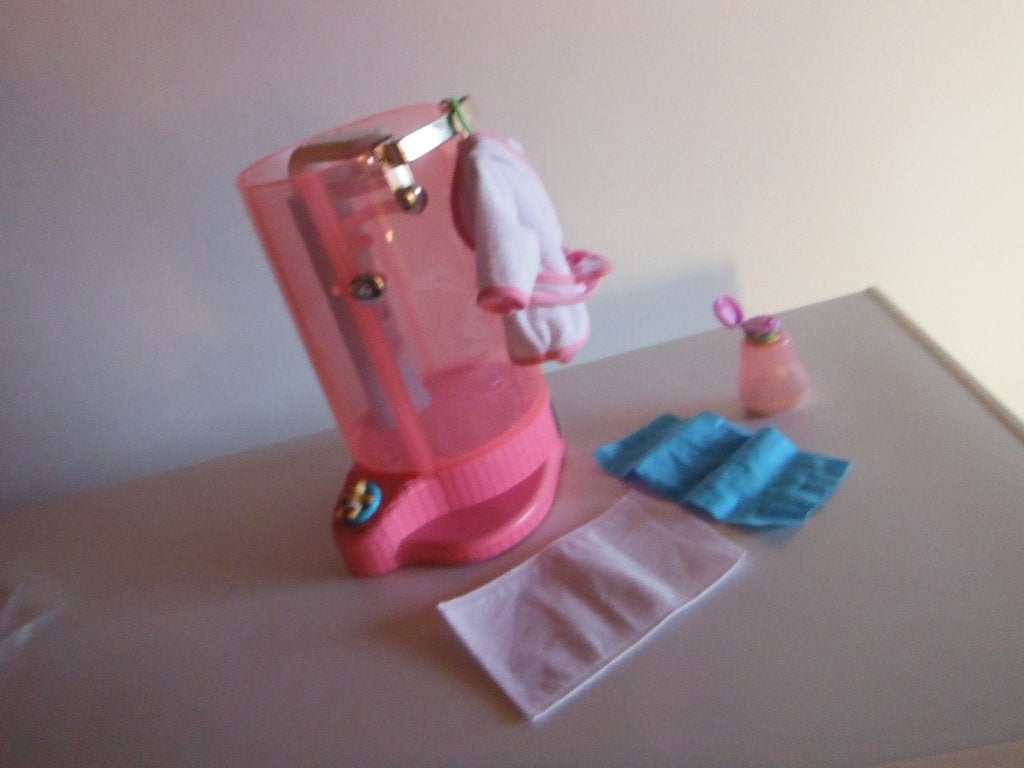 baby born douche met acc, Kinderen en Baby's, Ophalen, Zo goed als nieuw, Babypop