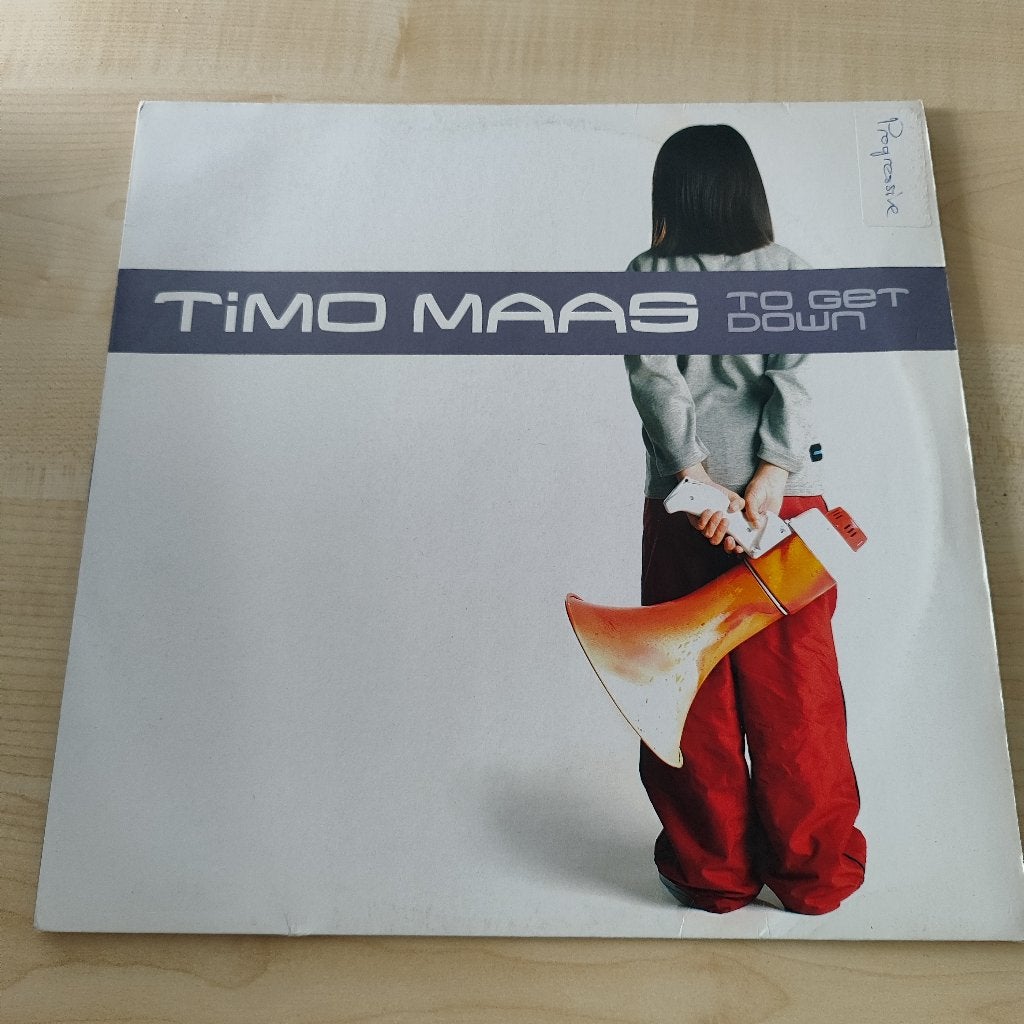 Timo Maas - To Get Down - 12 inch vinyl - 2002, Gebruikt, House, Ophalen of Verzenden, 12 inch