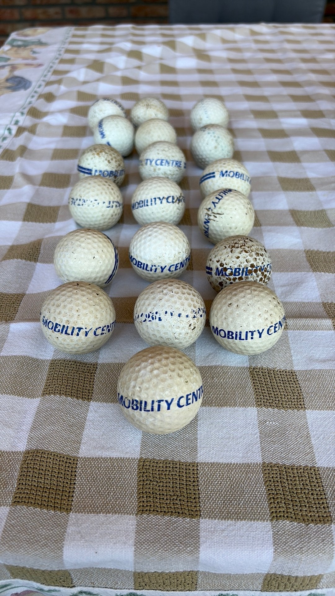 Mobility centre golfballen, Sport en Fitness, Golf, Ophalen, Zo goed als nieuw, Bal(len)