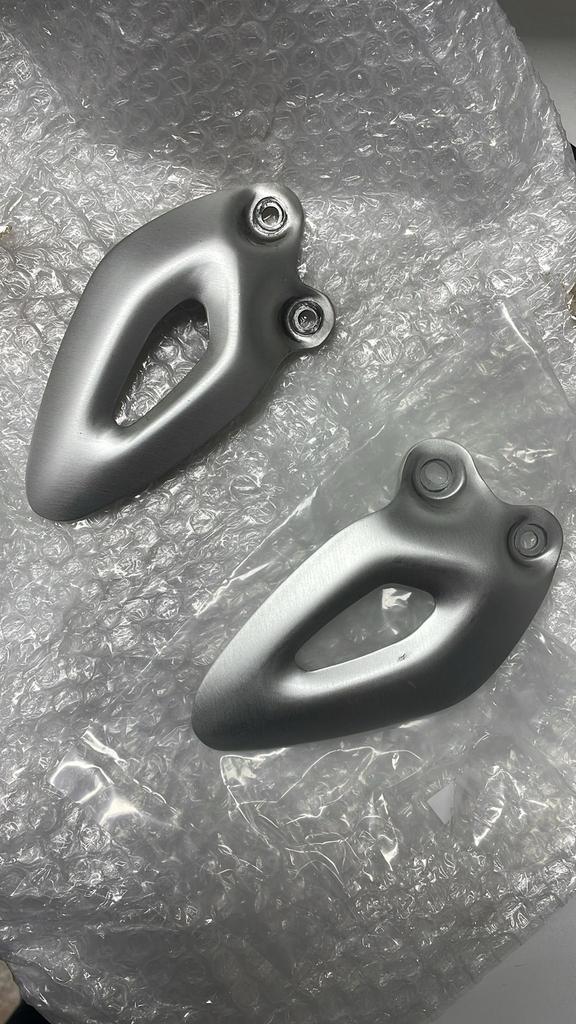 Origineel Triumph Rocket 3 bj.2021 schets platen voeten, Ophalen, Gebruikt