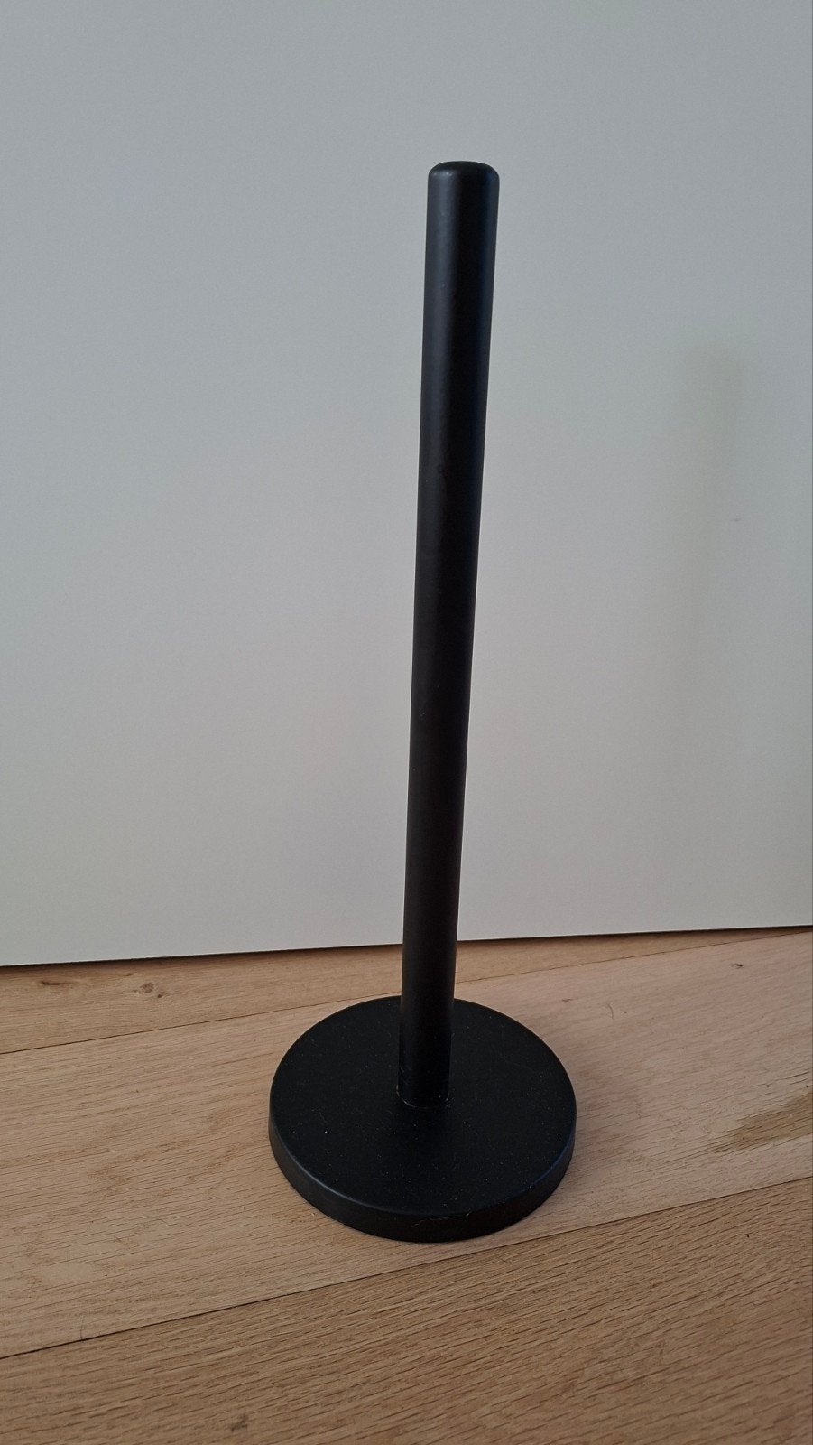 Mat Zwarte Toiletrolhouder - Nieuwstaat, Ophalen, Zo goed als nieuw, Zwart