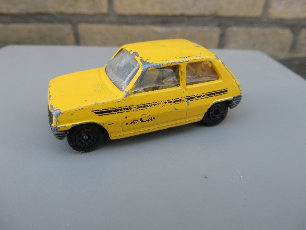 Matchbox Renault 5 Le Car Geel, Ophalen of Verzenden, Gebruikt, Auto