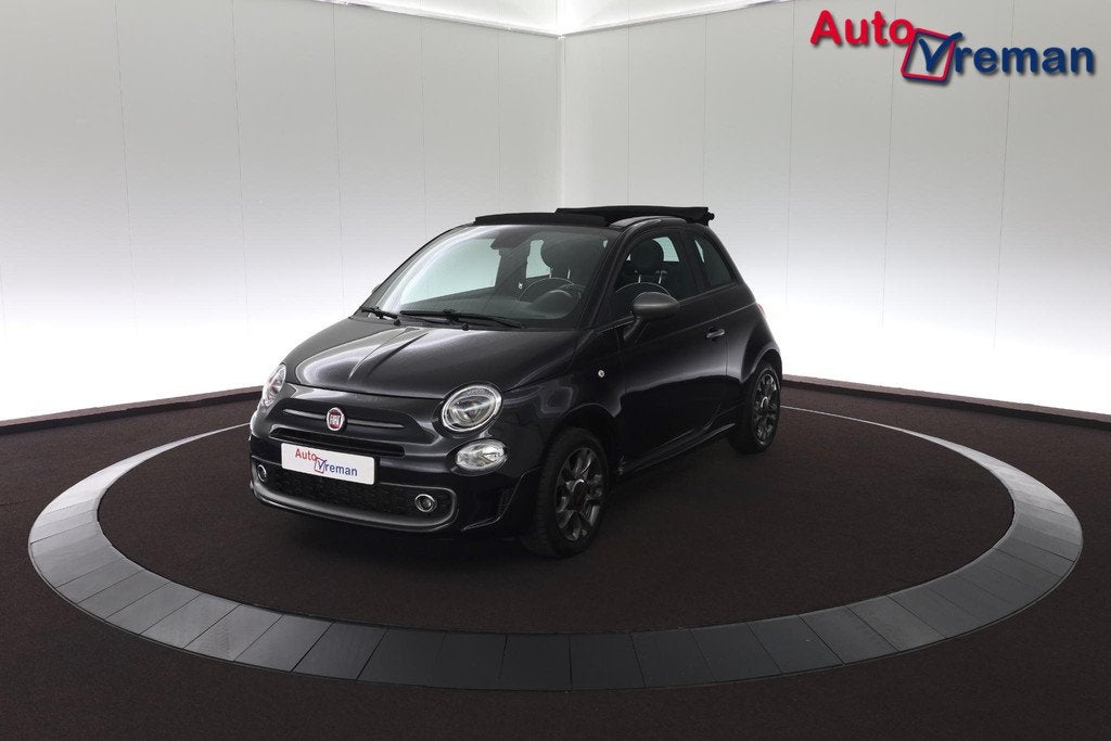 Fiat 500 1.2 Lounge Cabrio, Voorwielaandrijving, Stof, Gebruikt, 4 cilinders