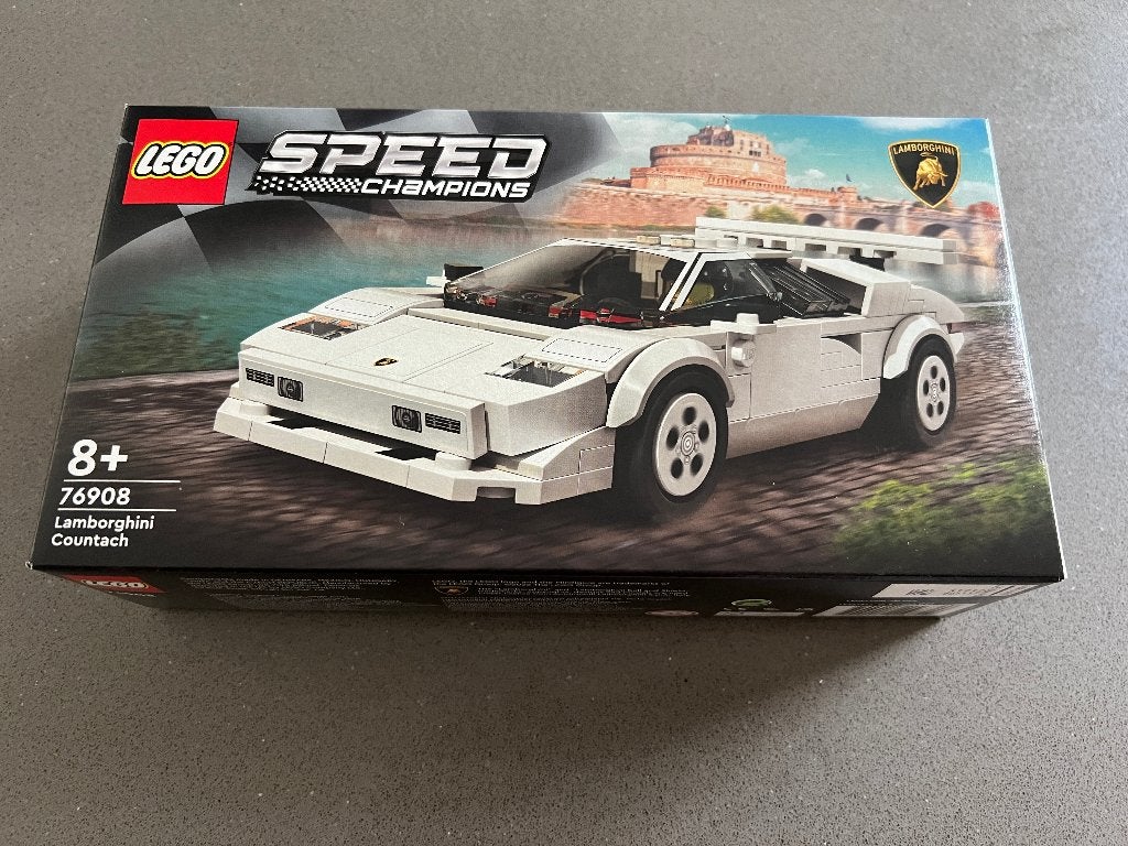 Lego 76908 Speed Champions Lamborghini Countach NIEUW!, Kinderen en Baby's, Speelgoed | Duplo en Lego, Lego, Nieuw, Complete set