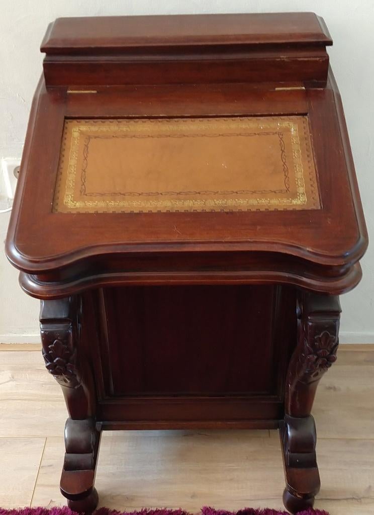 klep secretaire antiek van Davenport, volgnr 19, Huis en Inrichting, Kasten | Secretaires, Ophalen, Gebruikt, Engels