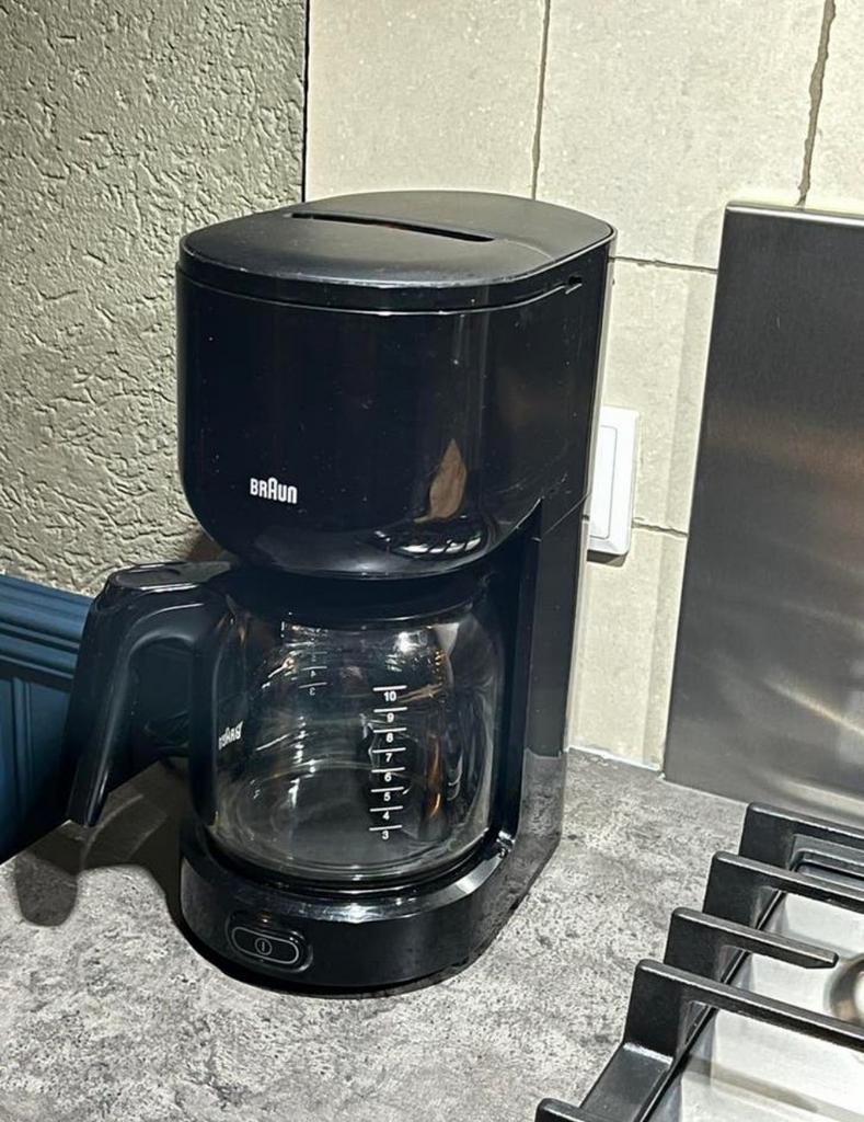 Braun Koffiezetapparaat Type 3108 - Zwart, Ophalen, Gebruikt, 10 kopjes of meer, Koffiemachine