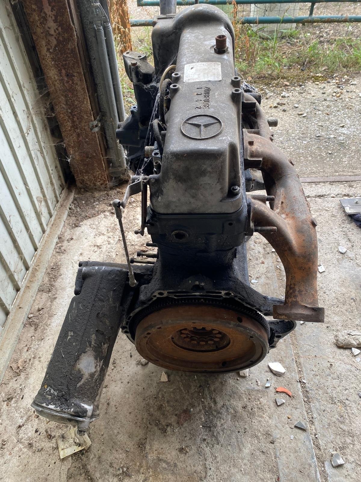 Mercedes-Benz om616 motor 307D, Ophalen, Gebruikt, Mercedes-Benz