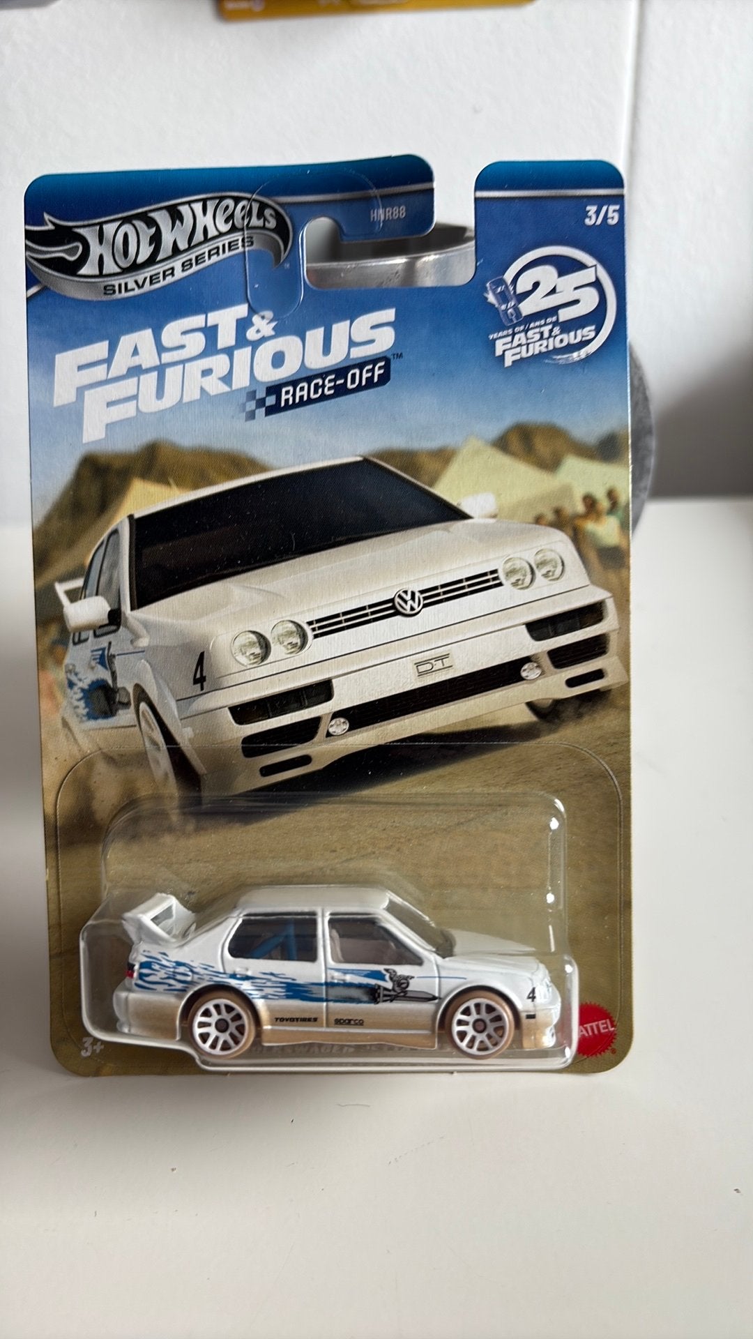 Hot Wheels Volkswagen Jetta MK3 1/64, Hobby en Vrije tijd, Modelauto's | Overige schalen, Ophalen of Verzenden, Nieuw, Auto