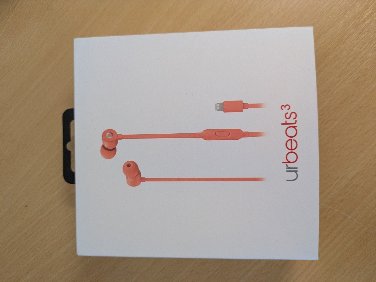 Zo goed als nieuwe Beats urBeats3 in-ear koptelefoon, Audio, Tv en Foto, Koptelefoons, In-ear, Oranje, Beats, Ophalen of Verzenden