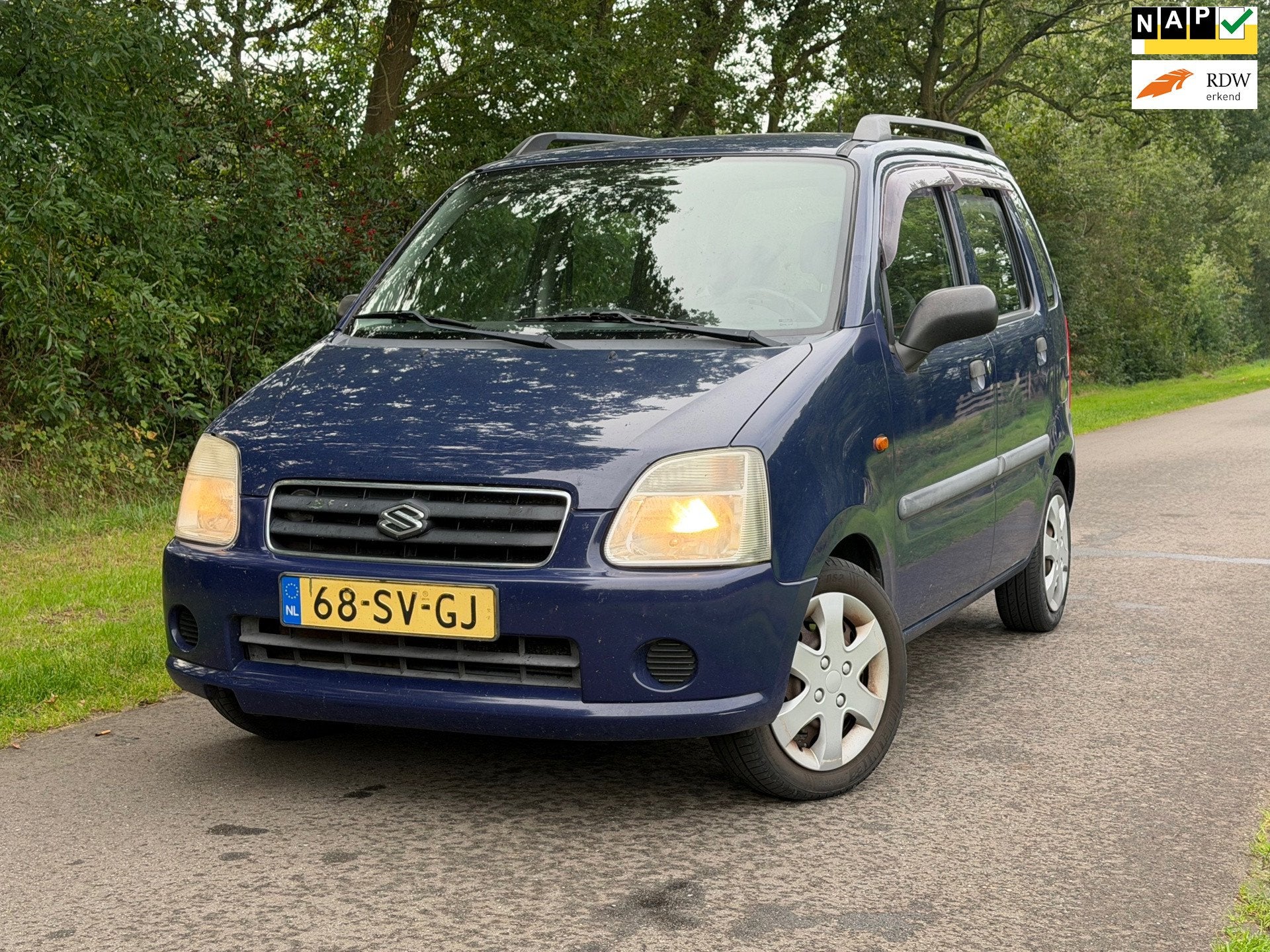 Suzuki Wagon R+ 1.2 Comfort | Lange APK + 5 Drs Nu € 1.499, Voorwielaandrijving, 4 cilinders, 1229 cc, Origineel Nederlands