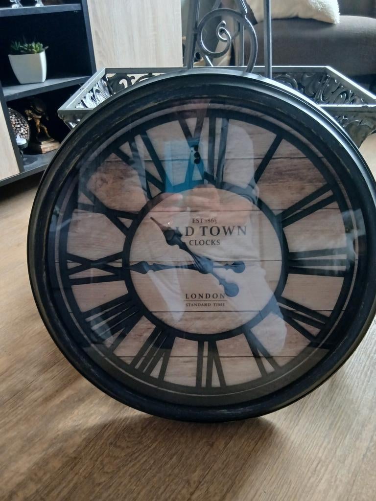 Old Town Clocks London Wandklok - Vintage Stijl, Ophalen, Gebruikt, Analoog, Wandklok