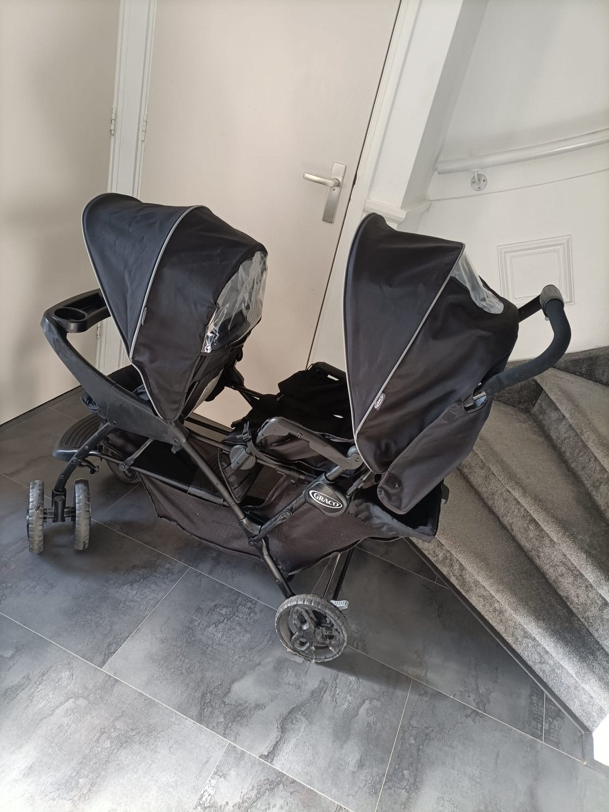 Duo kinderwagen ZGAN, Ophalen, Zo goed als nieuw