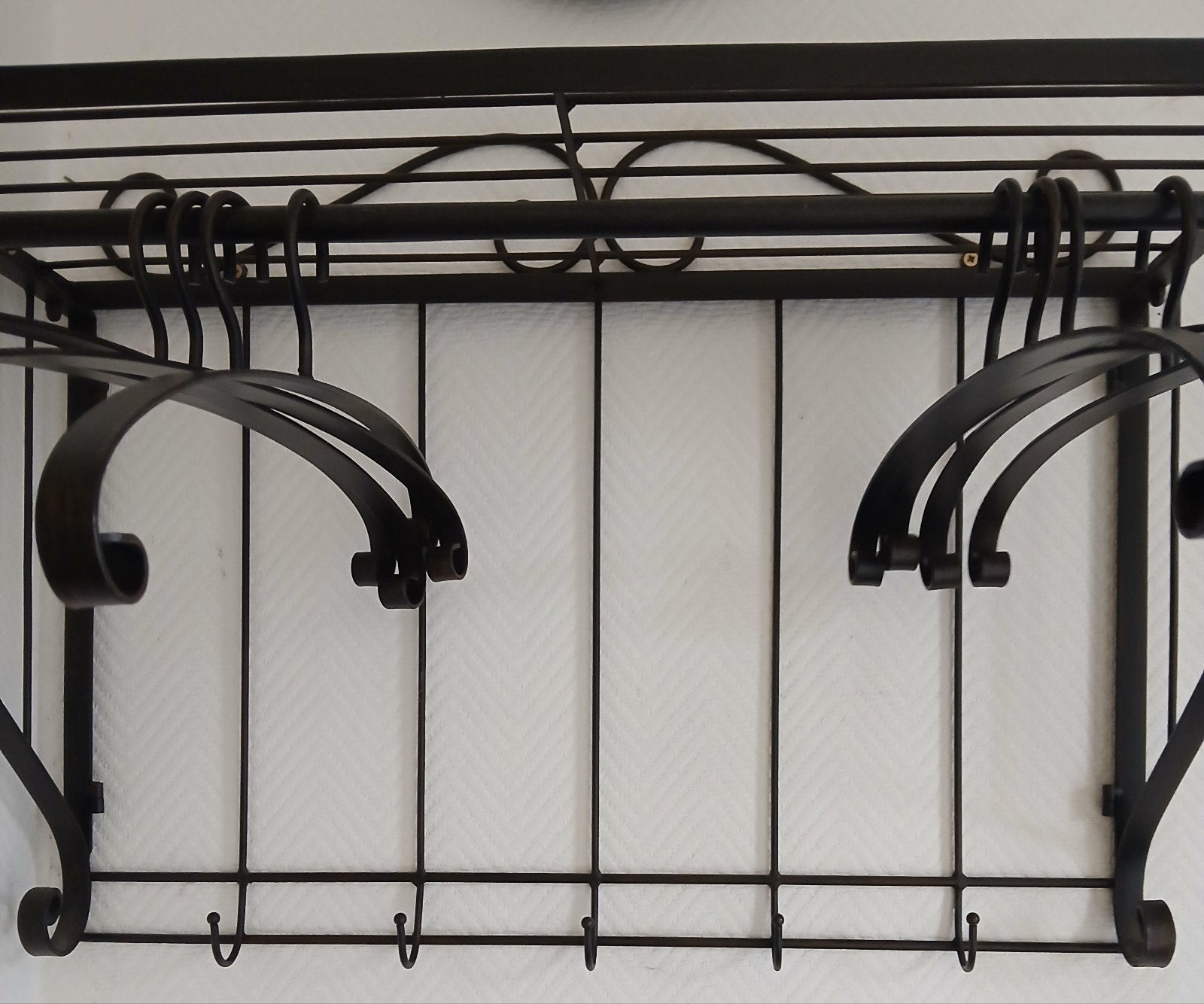 Mooie gietijzeren kapstok, Huis en Inrichting, Woonaccessoires | Kapstokken, Gebruikt, Minder dan 100 cm, Metaal, Ophalen