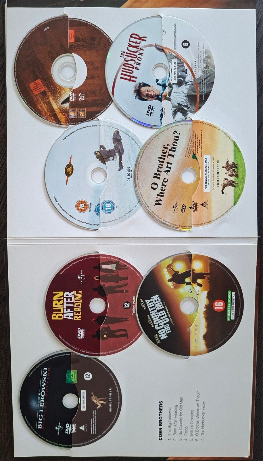 Coen Brothers The Complete Collection - De Volkskrant, Vanaf 16 jaar, Ophalen of Verzenden, Nieuw in verpakking, Boxset
