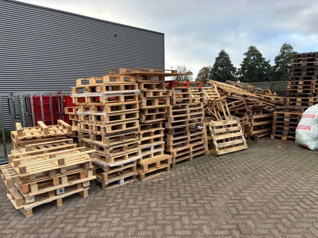 Wegwerppallets/stookhout, 6 m³ of meer, Ophalen, Overige houtsoorten, Blokken