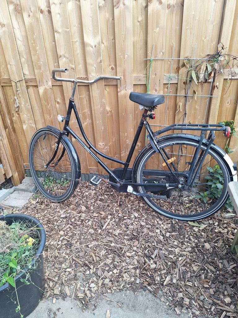 Vintage Popal stationsfiets / kroegfiets, Fietsen en Brommers, Ophalen, Gebruikt, Overige merken