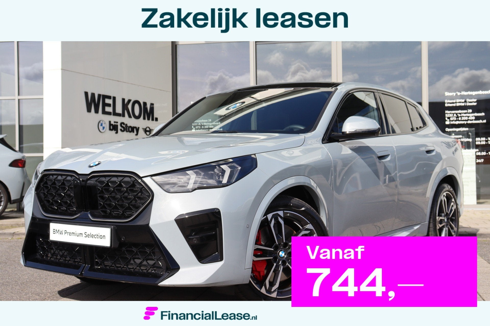 BMW X2 sDrive20i High Executive M Sport Automaat / Trekhaak, Dealer onderhouden, X2, 156 pk, Met garantie (alle)