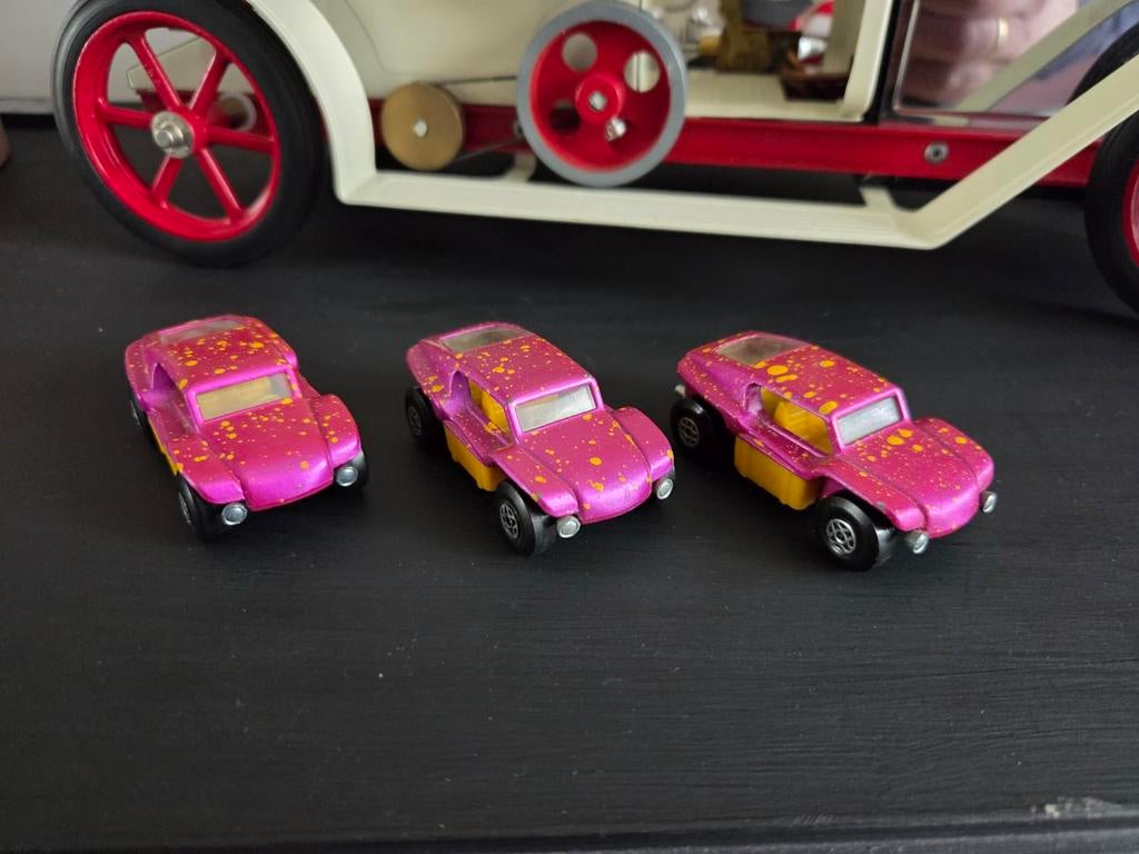 Matchbox superfast beach buggy no 30 3 stuks, Ophalen of Verzenden, Zo goed als nieuw, Auto