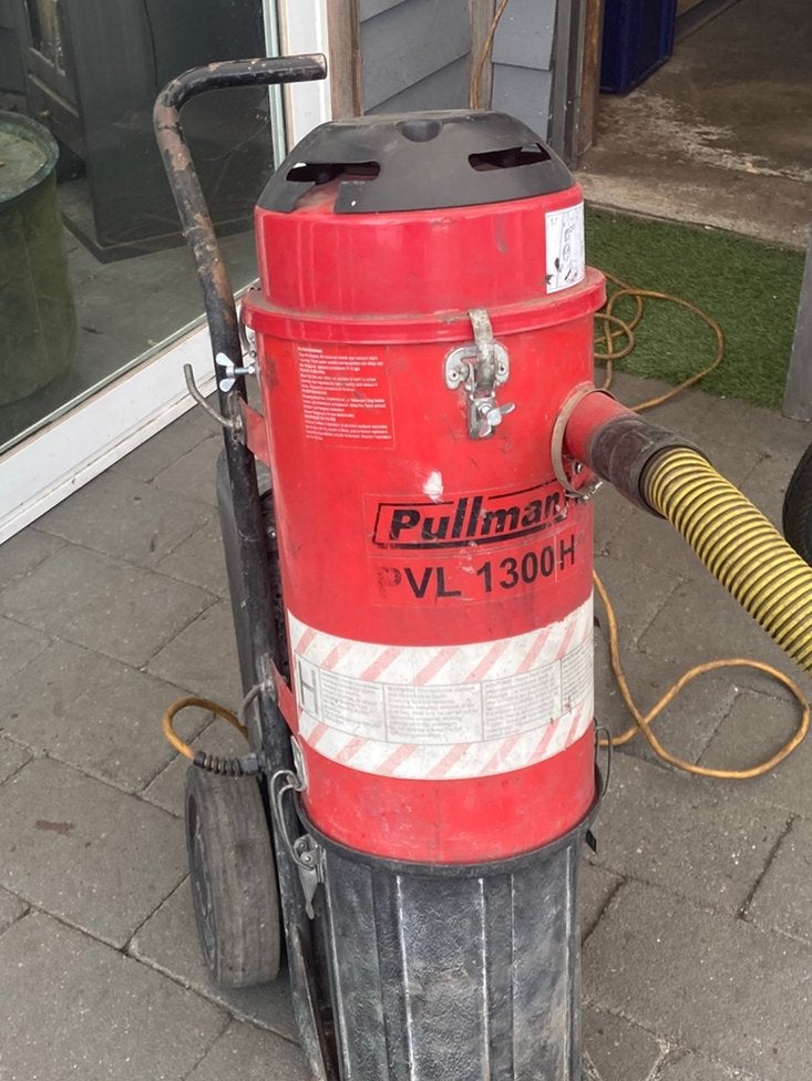 Bouwstofzuiger Pullman PVL 1300H 230volt, Ophalen of Verzenden, Zo goed als nieuw