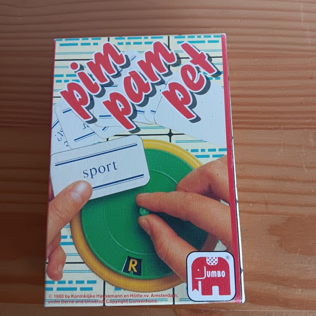 Pim Pam Pet - Jumbo - 1988, Vijf spelers of meer, Ophalen of Verzenden, Gebruikt, Jumbo