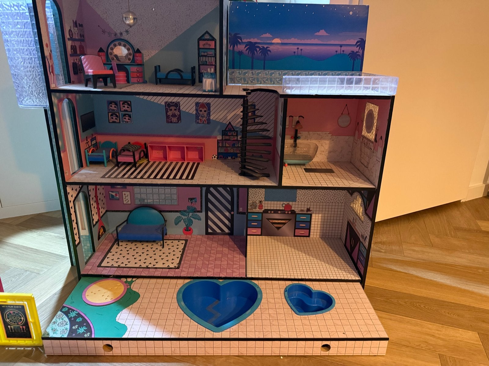 Grote LOL Surprise poppenhuis, camper en accessoires, Ophalen, Gebruikt, Overige typen