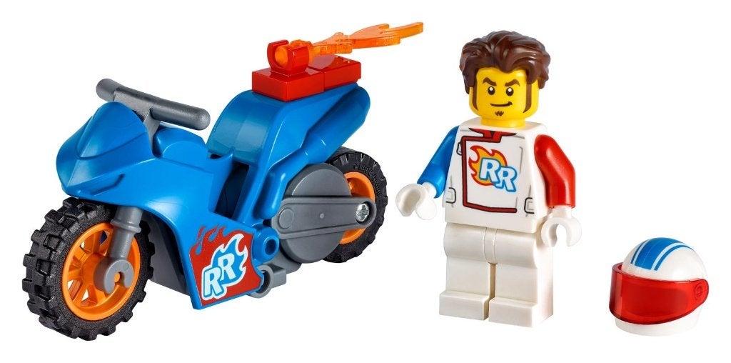 LEGO City 60298 Rocket Stunt Bike, City, Lego, Nieuw, Complete set
