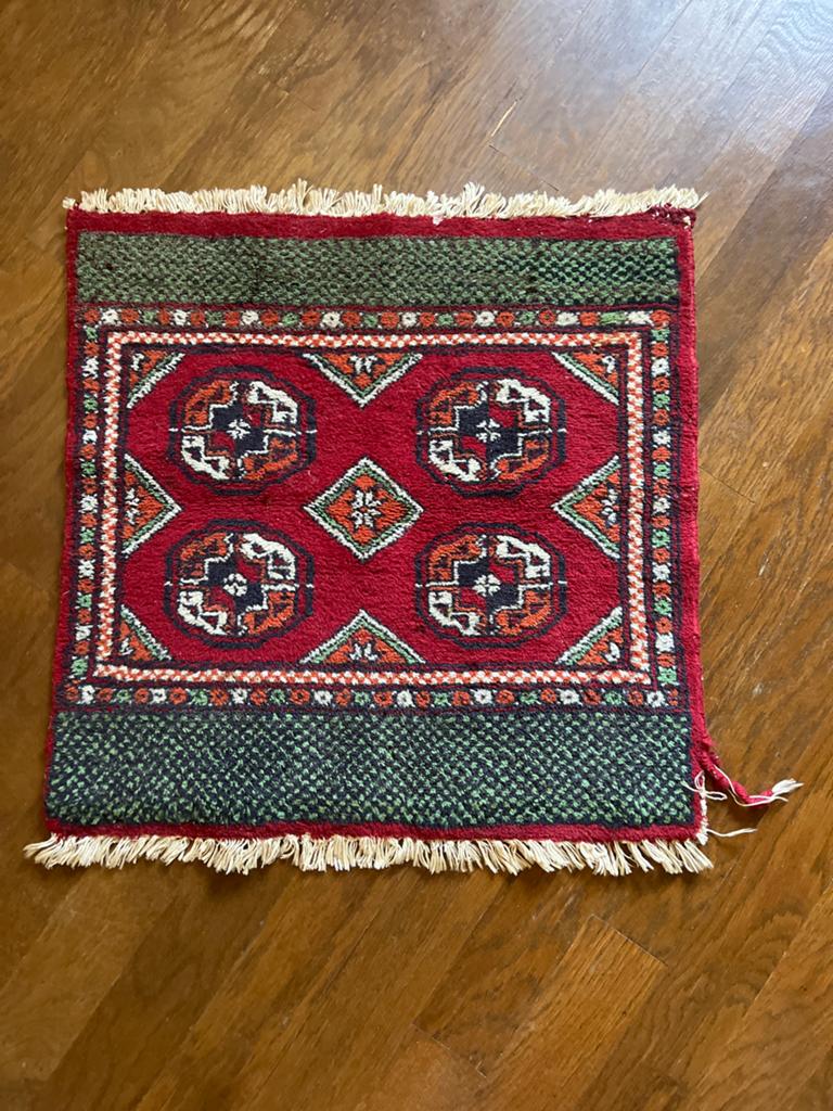 Handgeknoopt Bouchara Tapijt - 61x65cm, Ophalen of Verzenden