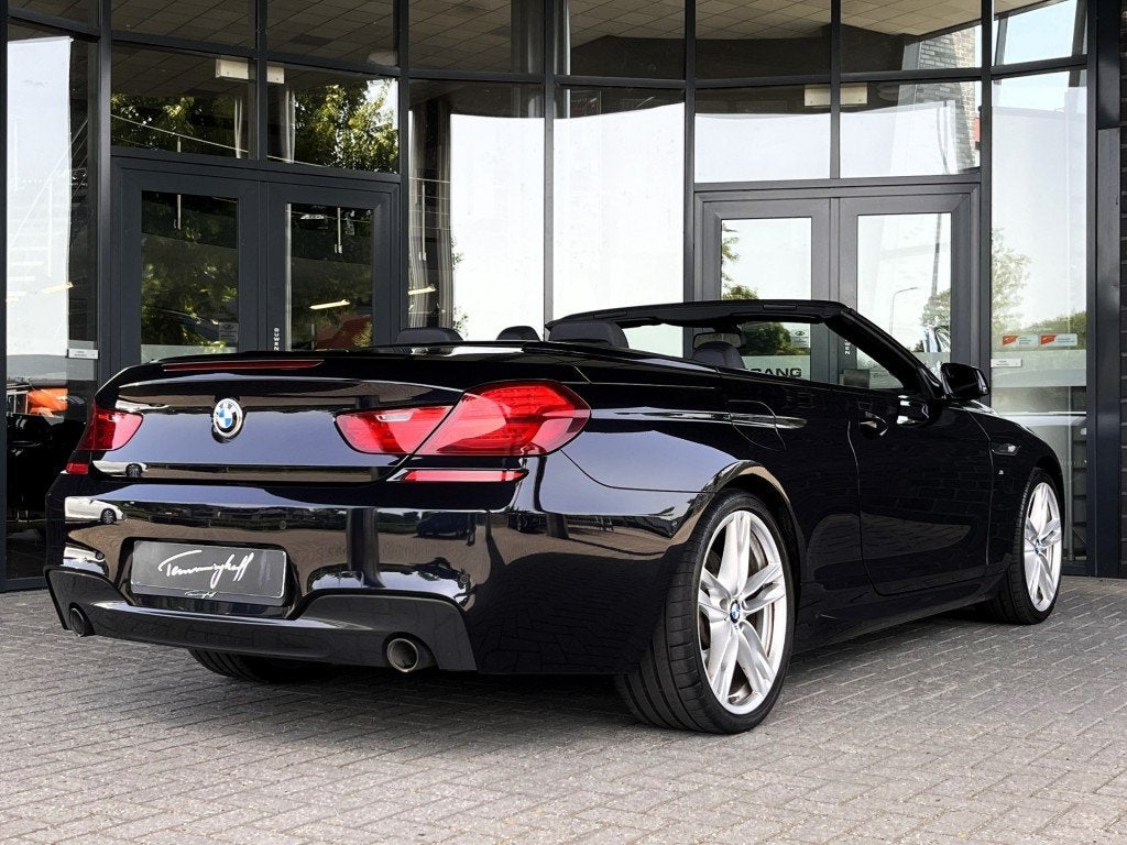 Bmw 6-SERIE 640D M-SPORT - LEDER - 20 INCH, Auto's, Automaat, Euro 5, Achterwielaandrijving, Gebruikt