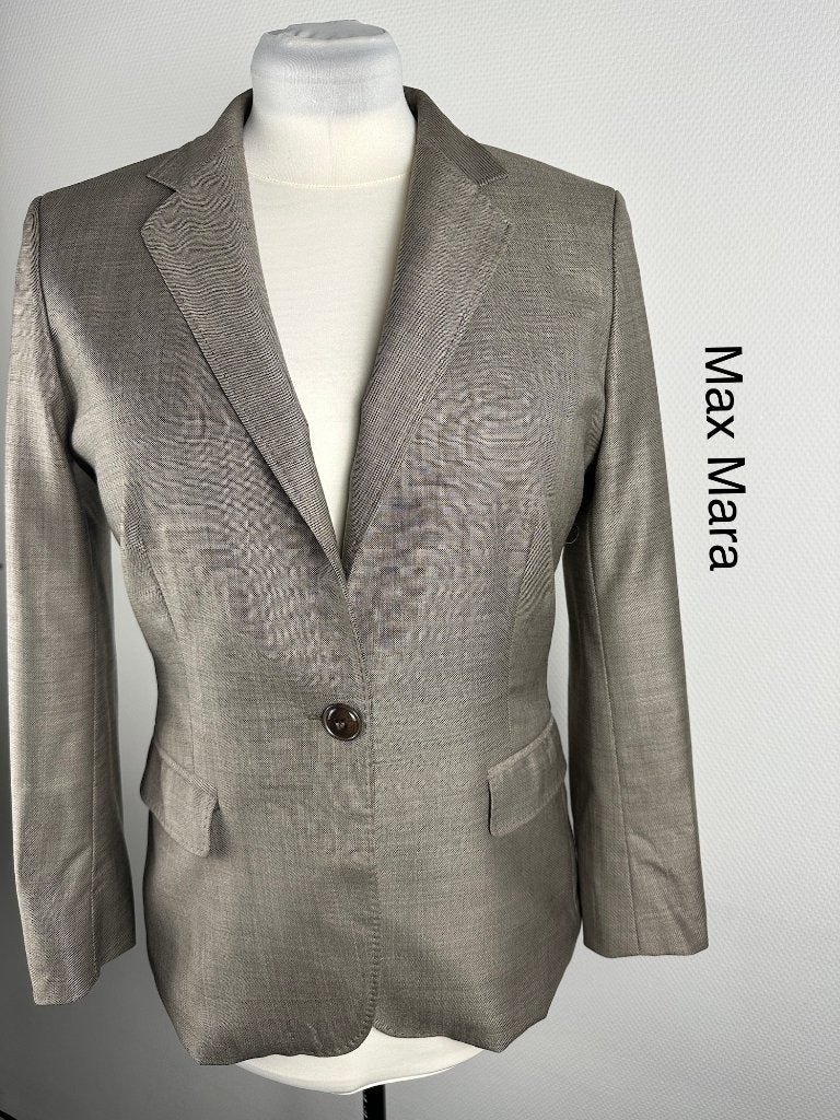 Max Mara Blazer  (mt: 42) 12,4/718, Max Mara, Maat 42/44 (L), Max Mara, Ophalen of Verzenden