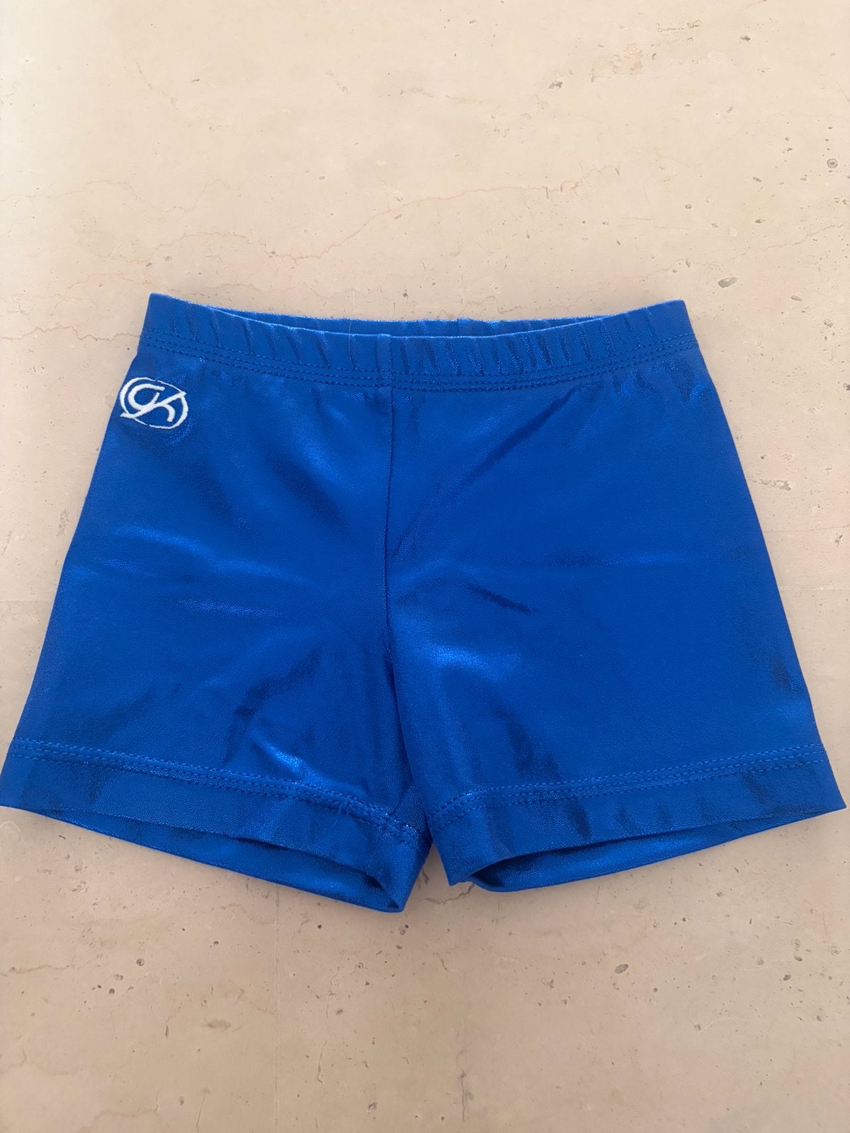 Turnbroekjes GK. Rood en blauw. Maat CL., Sport en Fitness, Turnen, Ophalen of Verzenden, Zo goed als nieuw, Turnbroekje