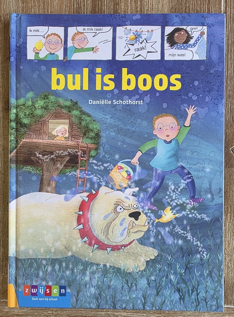 bul is boos - AVI Start - Strip - Groep 3, Ophalen of Verzenden, Zo goed als nieuw, Danielle Schothorst, Fictie algemeen