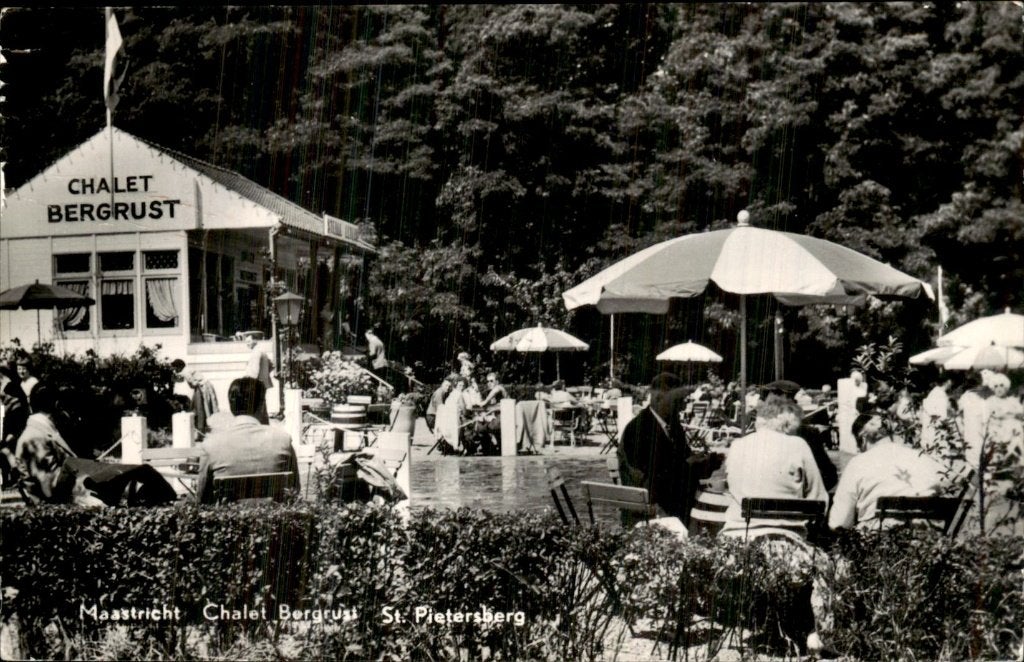 Maastricht - Chalet Bergrust - St. Pietersberg, Ophalen of Verzenden, 1960 tot 1980, Gelopen, Limburg