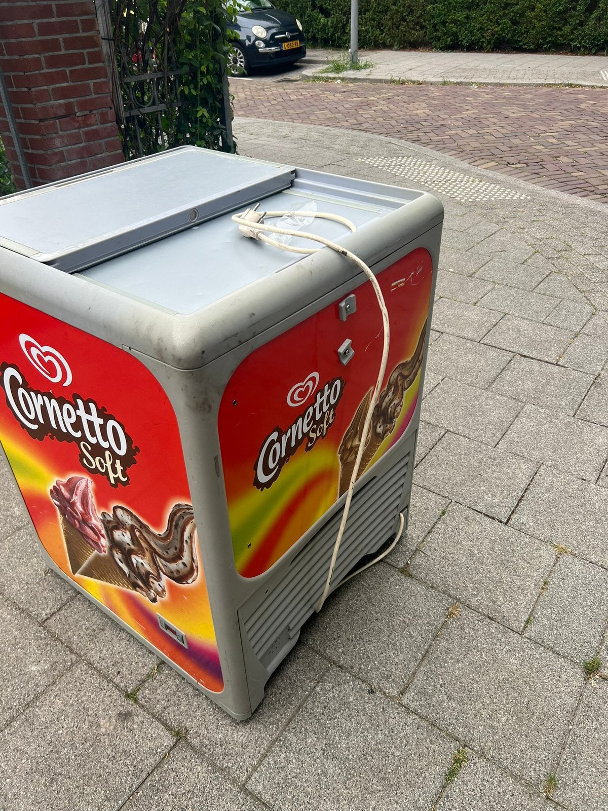 Vrieskist, Ophalen, Zo goed als nieuw