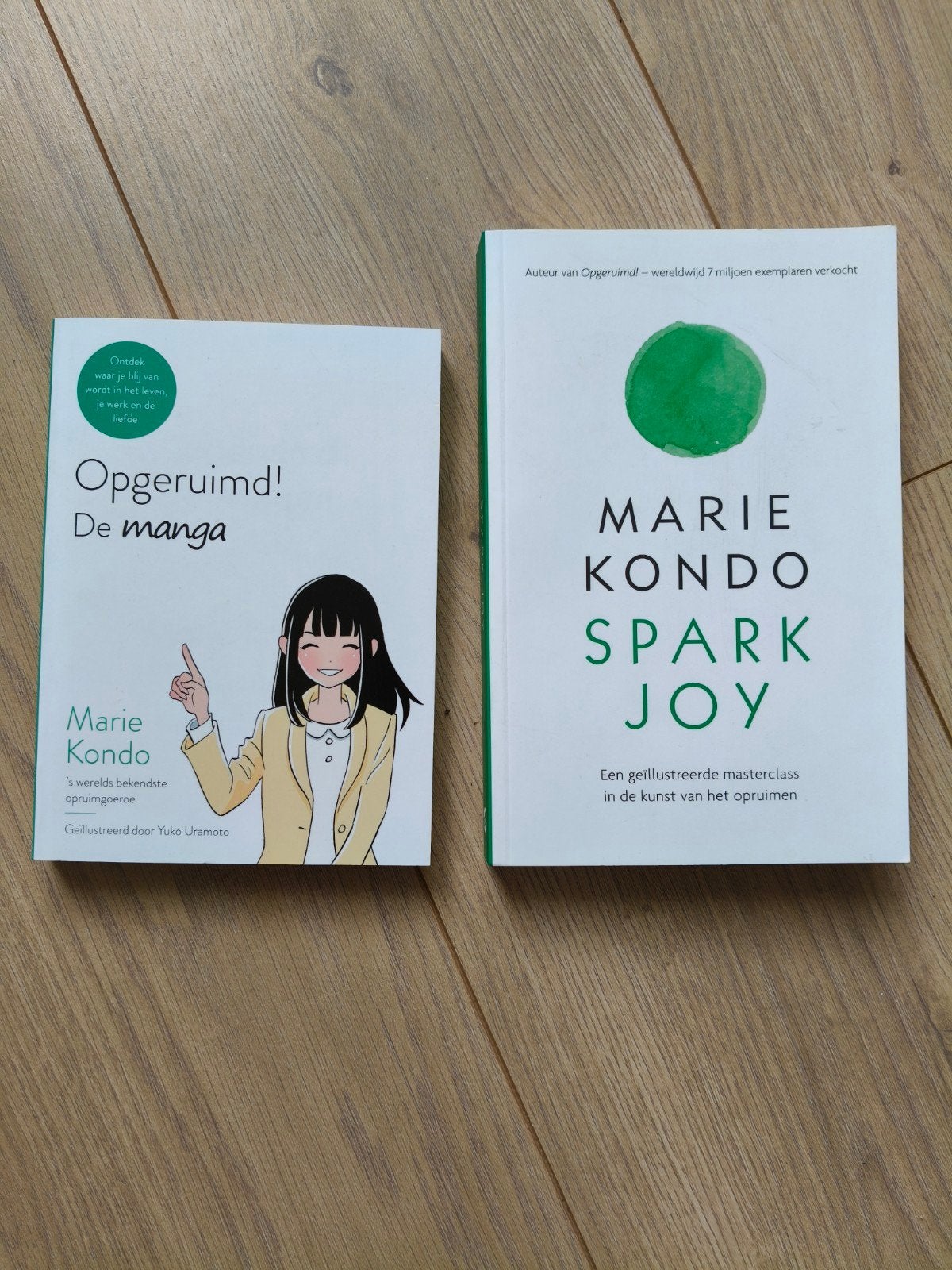 Marie Kondo - Spark Joy & Opgeruimd de Manga, Boeken, Ophalen, Nieuw, Marie Kondo