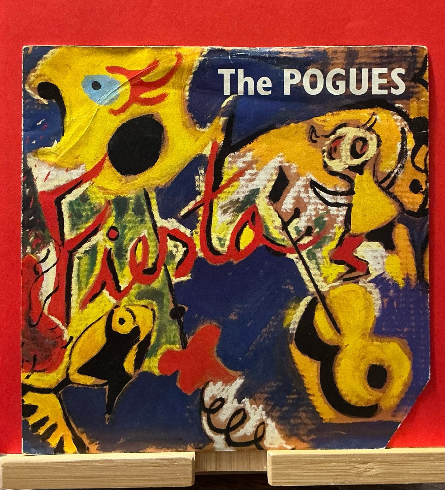 The Pogues - Fiesta / Sketches of Spain 7 inch vinyl single, Cd's en Dvd's, Fotohoes, 7 inch, Ophalen of Verzenden, Zo goed als nieuw