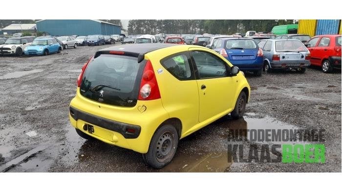 Achterbumper van een Peugeot 107, Gebruikt, -, -, 6 maanden garantie